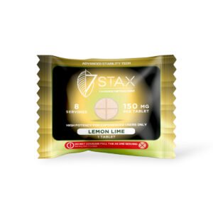 7 Stax 7-Hydroxymitragynine Lemon Lime Chewable 150mg Tablet