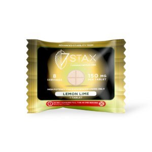 7 Stax 7-Hydroxymitragynine Lemon Lime Chewable 150mg Tablet