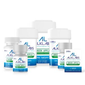 AlkLabs 7- Hydroxymitragynine Green Apple 100mg Tablet