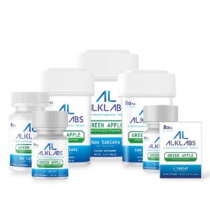 AlkLabs 7- Hydroxymitragynine Green Apple 80mg Tablet