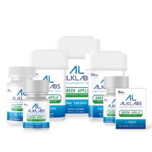 AlkLabs 7- Hydroxymitragynine Green Apple 80mg Tablet