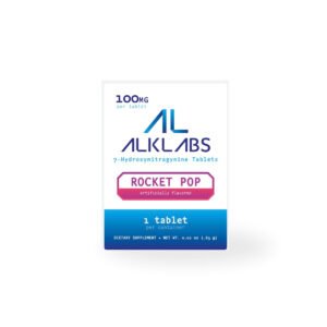 AlkLabs 7- Hydroxymitragynine Rocket Pop 100mg Tablet