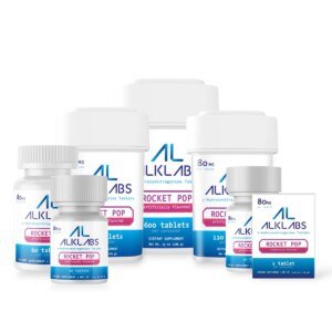 AlkLabs 7- Hydroxymitragynine Rocket Pop 80mg Tablet