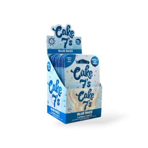 Cake 7's 7-Hydroxy Chewable Tablets Blue Razz 200mg