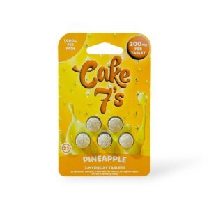 Cake 7's 7-Hydroxy Chewable Tablets Pineapple 200mg
