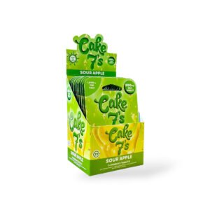 Cake 7's 7-Hydroxy Chewable Tablets Sour Apple 200mg