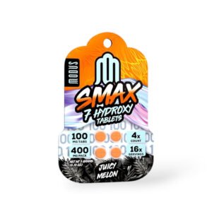 Modus Smax 7- Hydroxy Tablets Juicy Melon 100mg Per Tablet