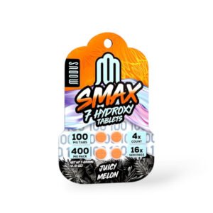 Modus Smax 7- Hydroxy Tablets Juicy Melon 100mg Per Tablet