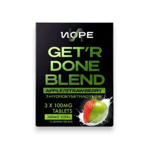 NOPE Get'r Done Blend 7-OH Tablets Apple Strawberry 100mg Per Tablet