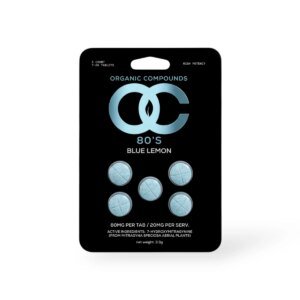 OC 80’s 7-Hydroxy Blue Lemon 80mg Chewable Tablet