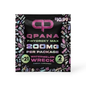QPana 7- Hydroxy Max Chewable Tablets Watermelon Wreck 100mg
