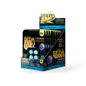 Seda 7-OH Blend Blue Razz 250mg Chewable Tablet