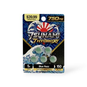 Tsunami 7-Hydroxy 150mg Chewable Blue Razz Tablets