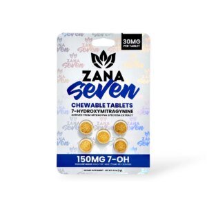 Zana Seven 7- Hydroxymitragynine Chewable Tablets 30mg