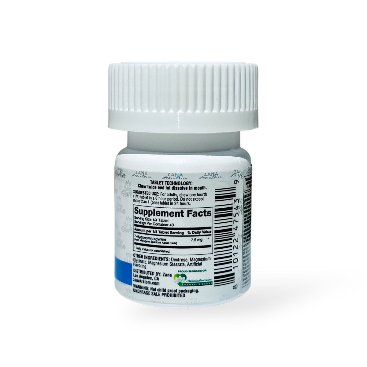 Zana Seven 7-OH Chewable Tablets 30mg Per Tablet